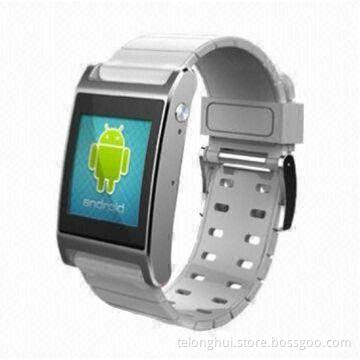 Google's Android 4.1 OS Touch Screen Watch Phone, Cell Phone Slim, 8.9mm Thickness